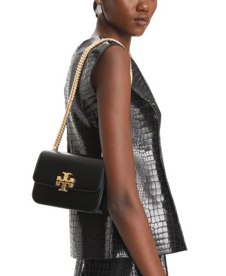 Small Eleanor Leather Shoulder Bag