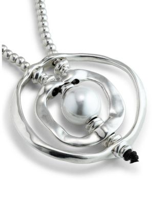  Pearl Drop Pendant Necklace