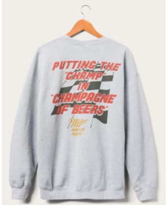  Unisex Miller High Life Champ in Champagne Flea Market Fleece Sweatshirts