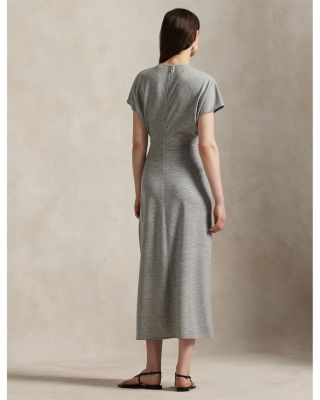 Wool Blend Dolman Dress