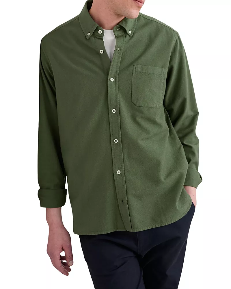 Seasalt Cornwall Men's Jenken Long Sleeve Oxford Shirt