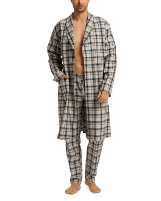 Homey Checked Robe