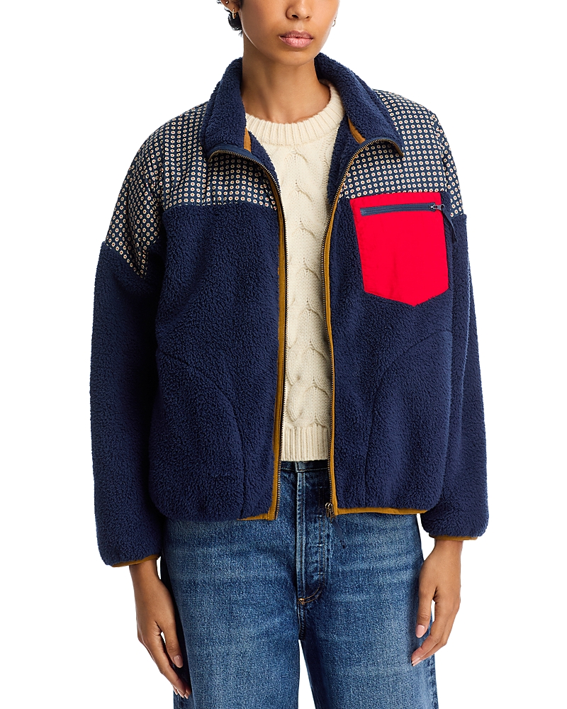 The Great Plush Coat In Blue