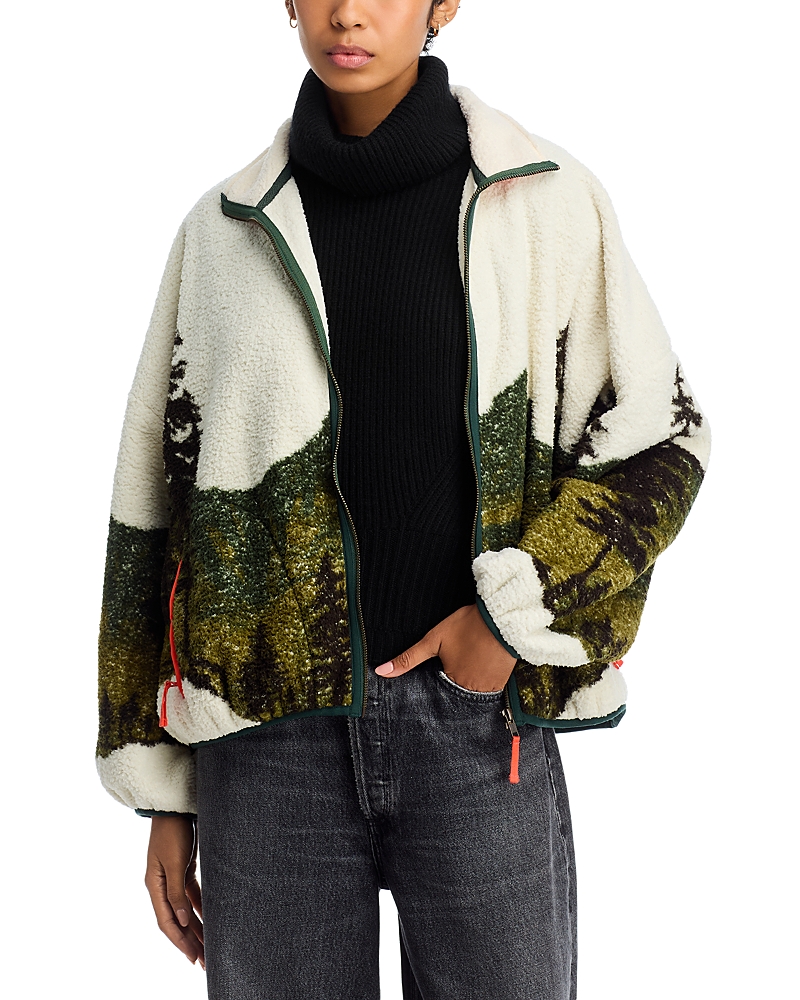 The Great Plush Terrain Full Zip Jacket In Multi