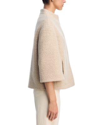 Short Boucl&eacute; Jacket