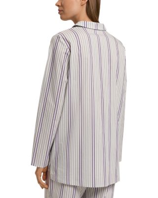 Sleep & Lounge Cotton Button Front Sleep Shirt
