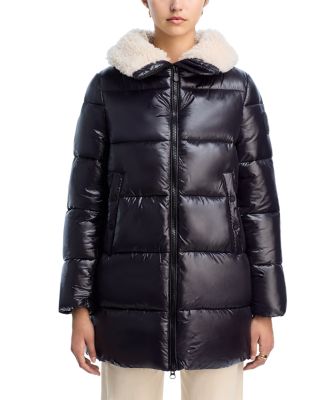 Bonita Faux Shearling Puffer Jacket