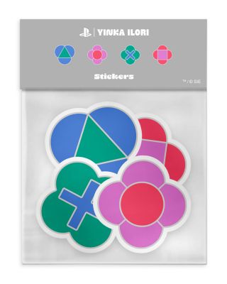 PlayStation x Yinka Ilori - Vinyl Stickers - Exclusive