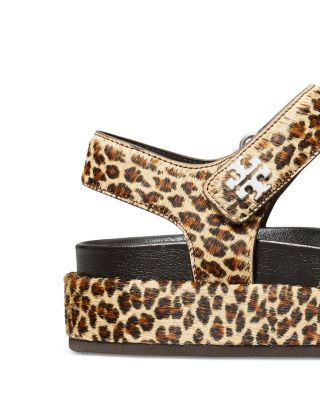 Women's Kira Calf Hair Triple Strap Sandals