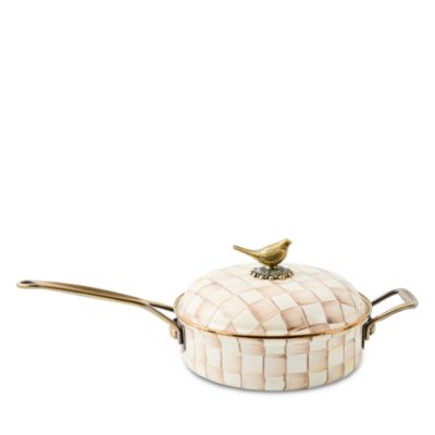 Mocha Check 3 Qt. Saut&eacute; Pan