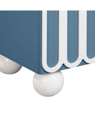 Tori Motif 2-Drawer Nightstand