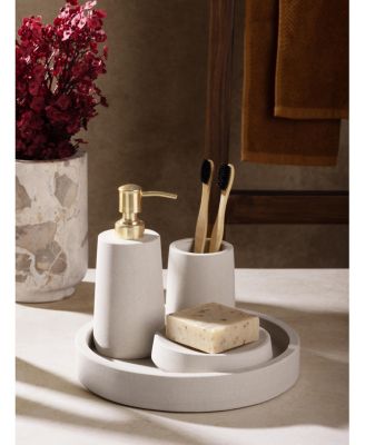 Casablanca Sandstone Bath Accessories, Set of 4