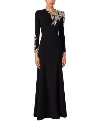 Honor Sequin-Embellished Maxi Gown
