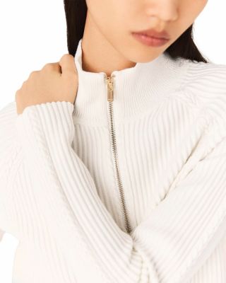 Knit Half Zip Top