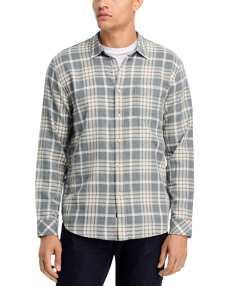 Rails Wyatt Plaid Shirt In Gray