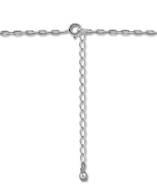 18K Gold Over Sterling Silver Bezel Set Octagon Cubic Zirconia Necklace, 16" - Exclusive