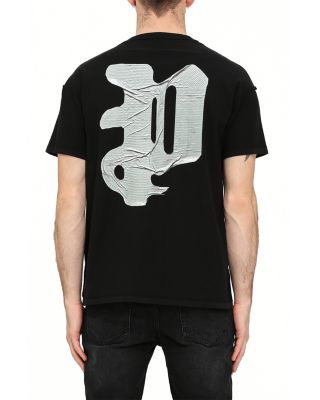 Textured Inside Out Logo Tee