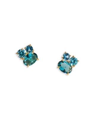 Stellar Cluster Stud Earrings, 0.4"L