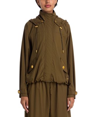 Geovana Hooded Windbreaker