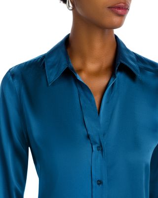 Dani Silk Charmeuse Blouse