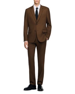 Heather Legacy Wool Blend Suit Jacket
