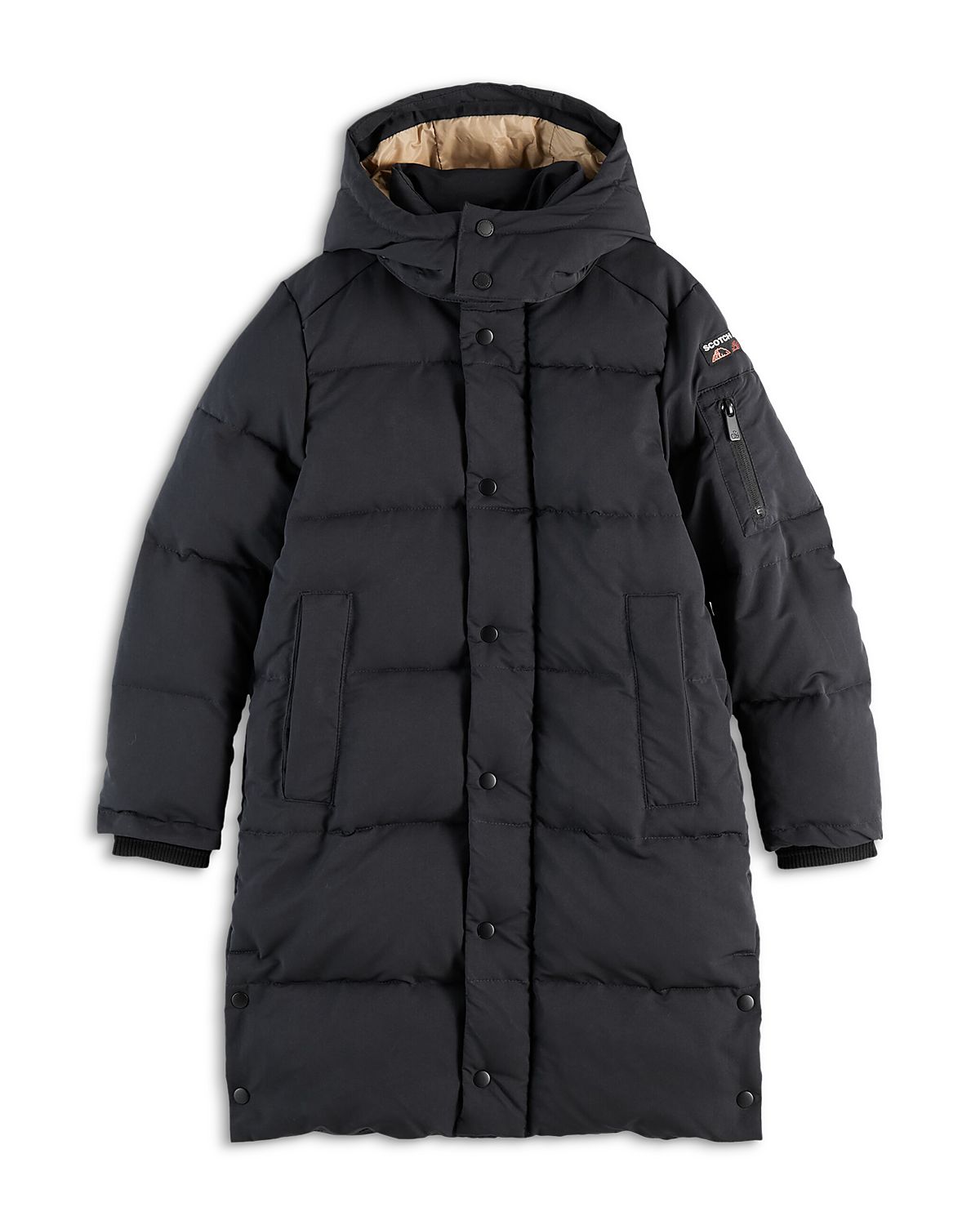 Scotch & Soda Boys' Longer Length Puffer Jacket - Little Kid, Big Kid