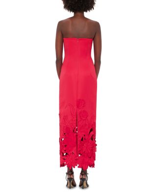 Rayna Strapless Appliqu&amp;eacute; Dress