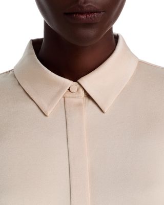 Luna Satin Back Crepe Blouse