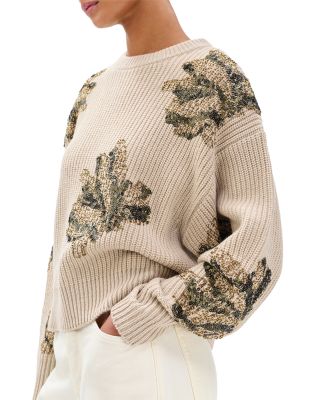 Julie Sequin Wool Sweater 