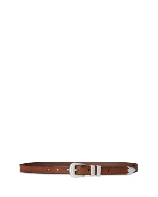 Western Distressed Leather Belt