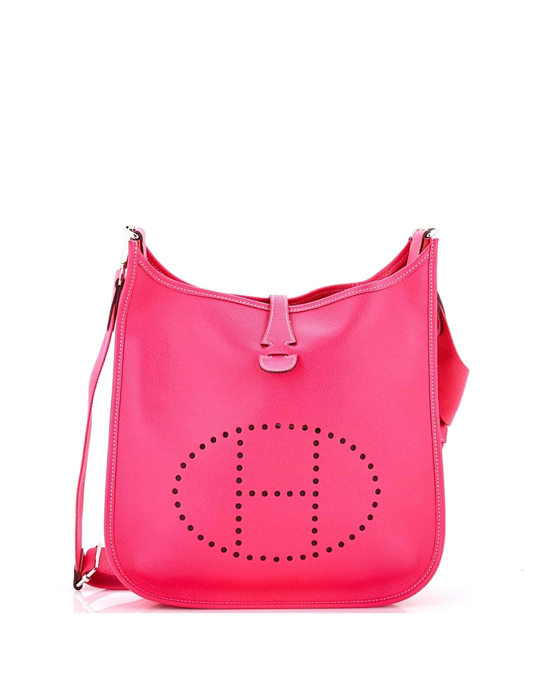 Pre-owned Pre-owned Hermes Hermes Pm Evelyne Bag Gen Iii Epsom In Pink