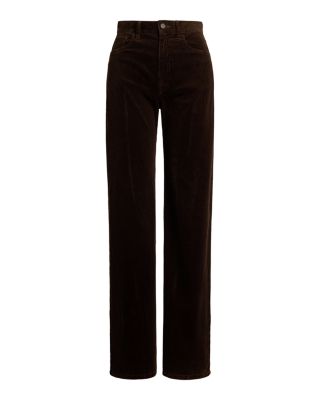 Cotton Corduroy Wide Leg Pant