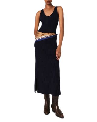 Knit Dress with Removable Sweater