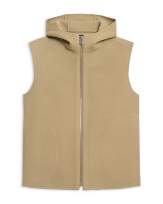 Hooded Wool & Cashmere Vest