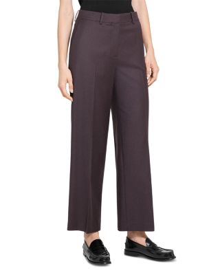 Classic Wool Wide Leg Pants