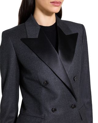 Double Breasted Tuxedo Combo Jacket