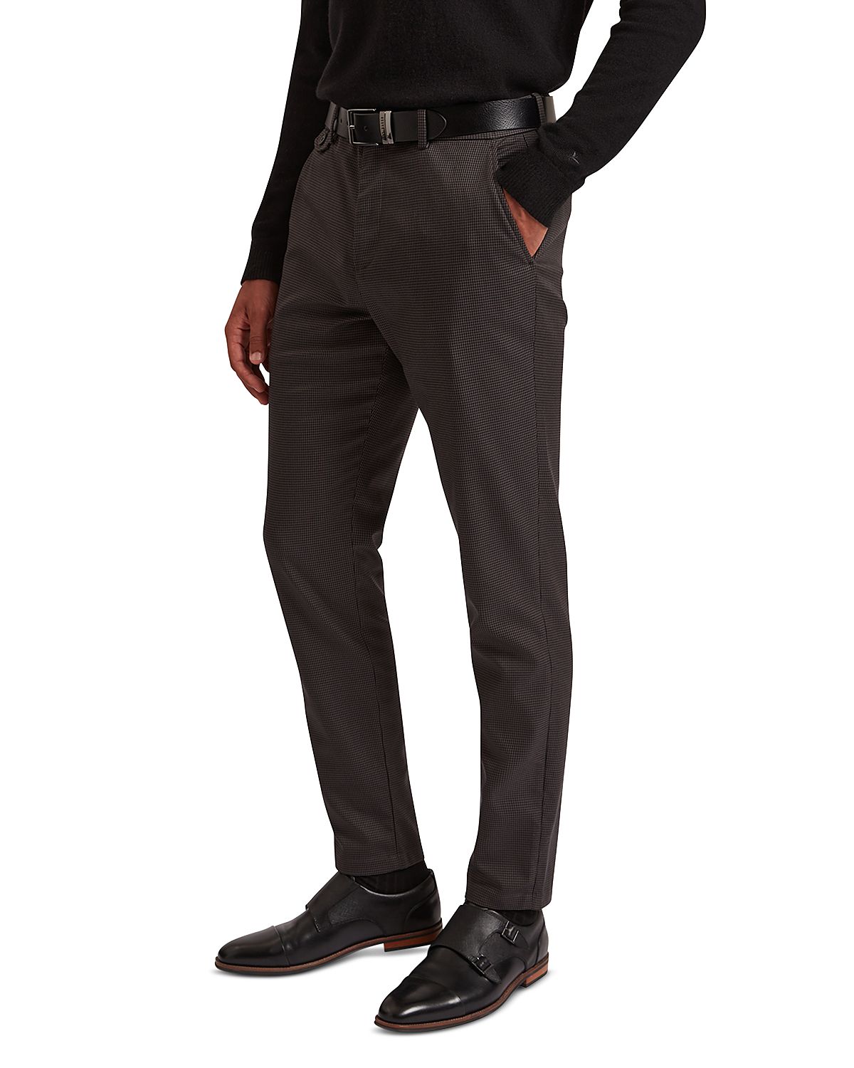 Ted Baker Brunit Slim Fit Houndstooth Trouser