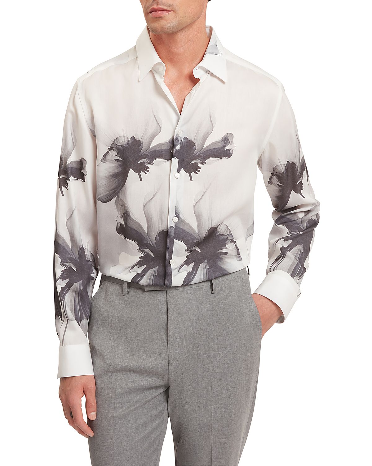 Ted Baker Amund Long Sleeved Regular Fit Button Down Shirt