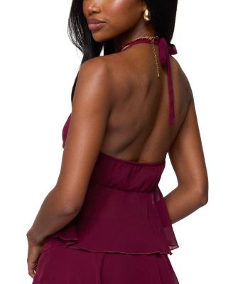 Sea Star Chiffon Split Front Top