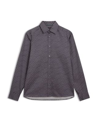 Agnar Long Sleeved Regular Fit Button Down Shirt
