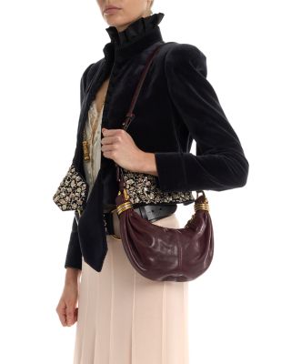 Mini Leather Bracelet Hobo Bag