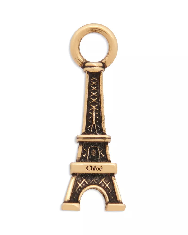 Chloe Alphabet Eiffel Tower Bag Charm