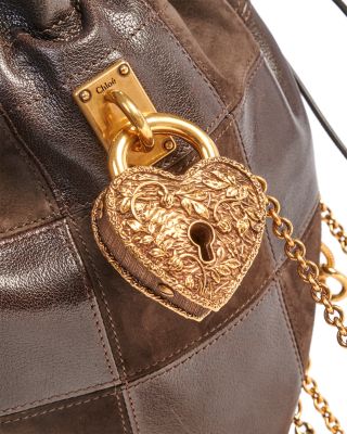 Chateau Treasures Leather Crossbody Bag