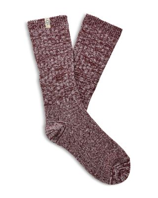 Rib Knit Slouchy Crew Socks, Pack of 3