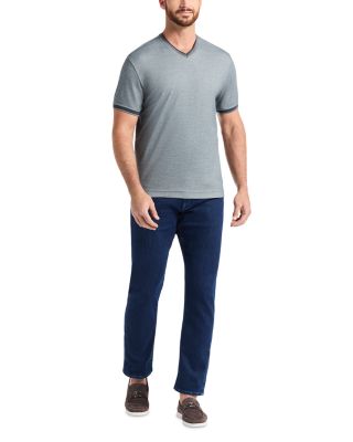 Holton Knit V Neck Tee 