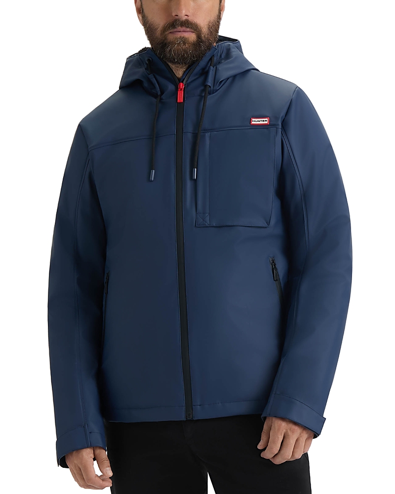 Hunter Mill Waterproof Rain Jacket In Blue