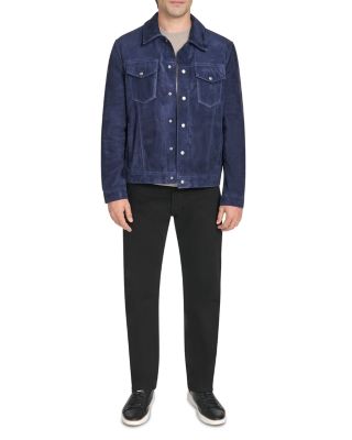 Suede Trucker Jacket