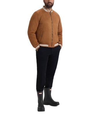 Manstone Water Repellent Varsity-Style Jacket