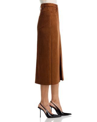 Slim Slit Front Skirt