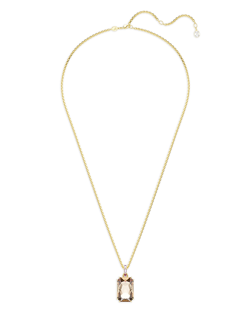 Swarovski Millenia Pendant Necklace, 25.6-29 In Gold